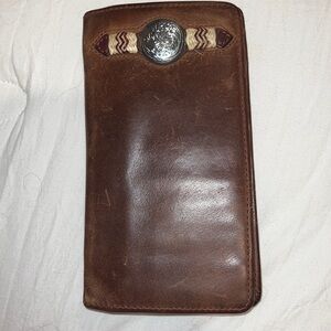 Silver creek leather wallet